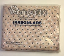 Vintage Wamsutta Ultracale Twin Fitted Sheet - Irregulars - Made In USA