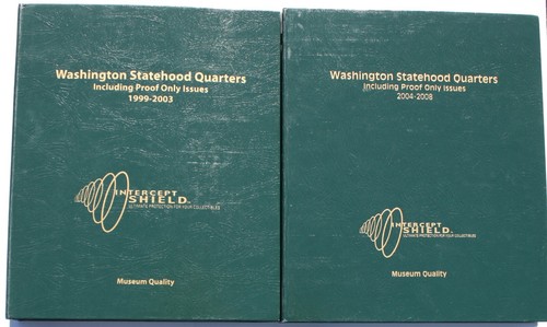 Washington Statehood Quarters 1999-2008 COMPLETE Set Including Silver Proofs