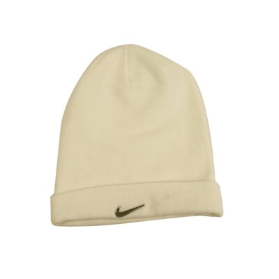 beige nike beanie