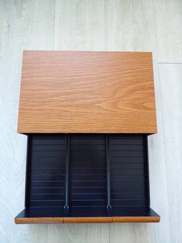 Vintage Cassette Tape Storage Unit. Holds x 36 - Picture 2 of 5