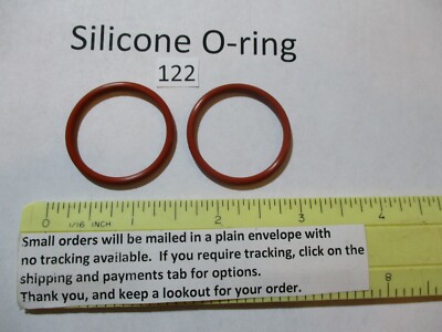Sterling Seal & Supply 119 Silicone O-Ring, 70A Durometer, Red, 15/16 ID, 1-1/8 OD, 3/32 Width (Pack of 10 Sterling Seal & Supply 119 Silicone O-Ring, 70A Durometer, Red, 15/16 ID, 1-1/8 OD, 3/32 Width (Pack of 10