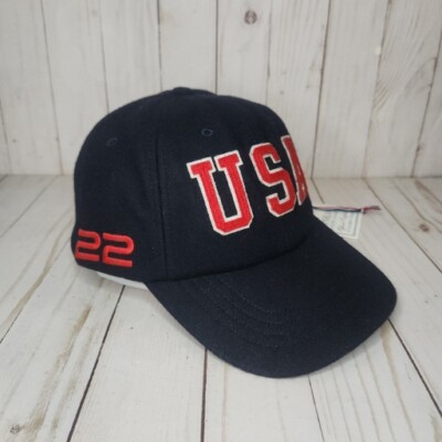 NEW RARE Polo Ralph Lauren WOOL Hat Team USA 2022 Olympic Cap