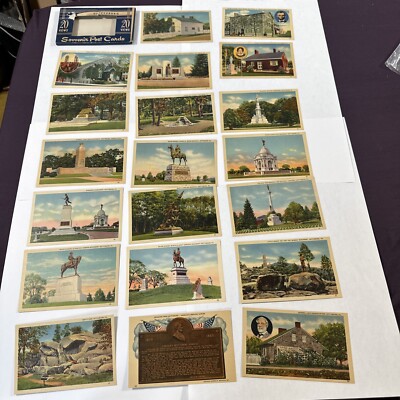 Gettysburg postcards from the 70's - Marken & Biefeld Inc.