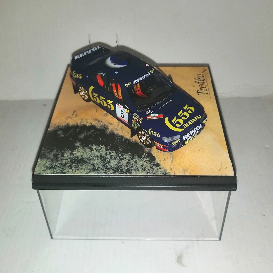 SUBARU IMPREZA 1°RALLY PORTUGAL 1995 REF.610 TROFEU SCALA 1/43 - Immagine 2 di 2