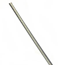 1ft - 200ft Stainless Steel 304 1x19 Strand 1/16" Core General Purpose Wire Rope