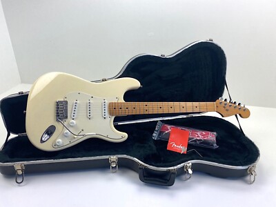 Fender American Standard Stratocaster  USA 1995   OW   Red Label Case  