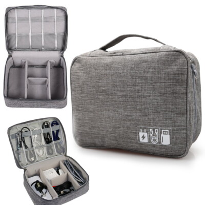  Reisekabel Aufbewahrungstasche Digital Elektronik USB Gadget Organizer Schutzhülle