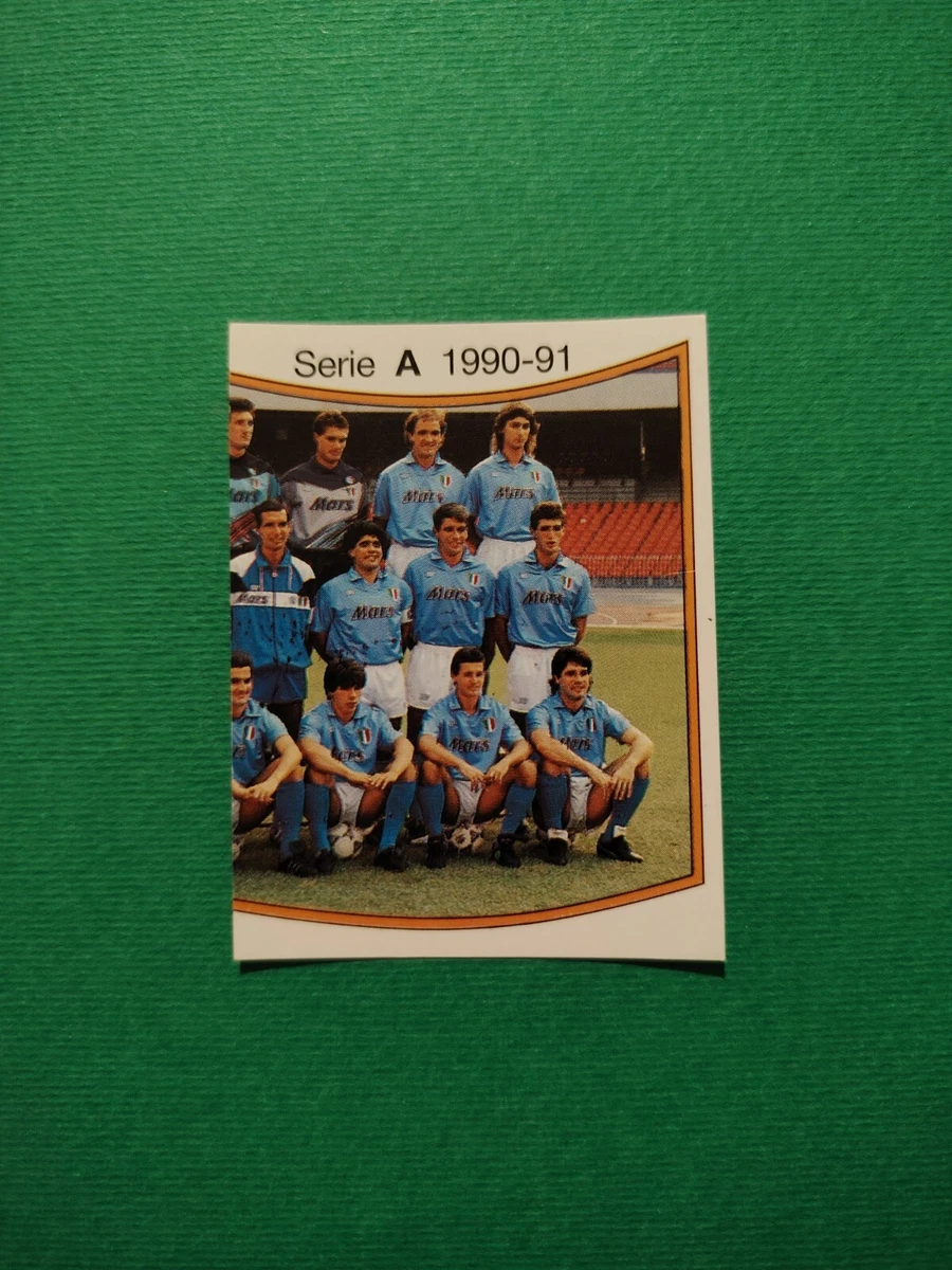 Carte Panini Collection Calciatori 1990-91 - Avec Maradona Et Dozzina Encore Unie - Rare