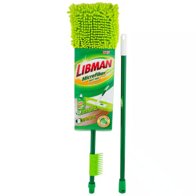 Libman Microfiber Flat Dust Mop, 18 In. , Home Cleaning