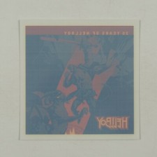 Hellboy 20th Anniversary Window Decal - 20 Years of Hellboy - Abandon Hope...