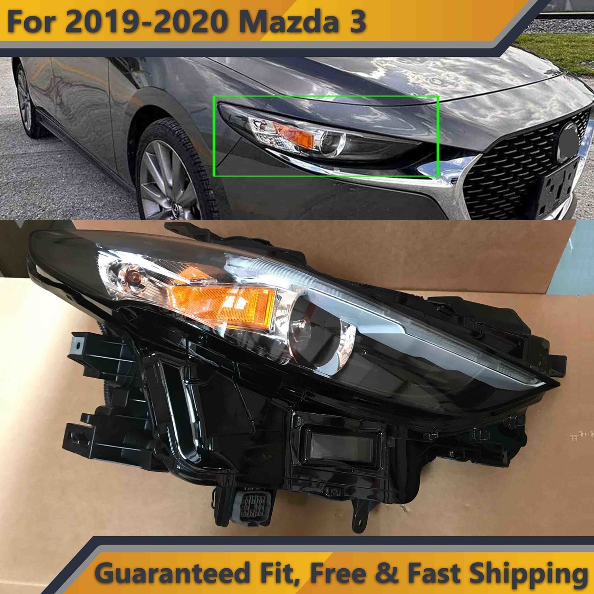 Headlight Full LED Assembly Passenger BCJH51030 BCJH51031 for 2019