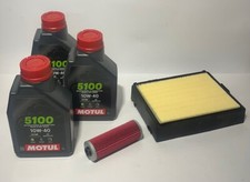 Tagliando BMW R80 GS Basic 800 cc 1996 Filtro Aria Olio MOTUL 5100 10w40