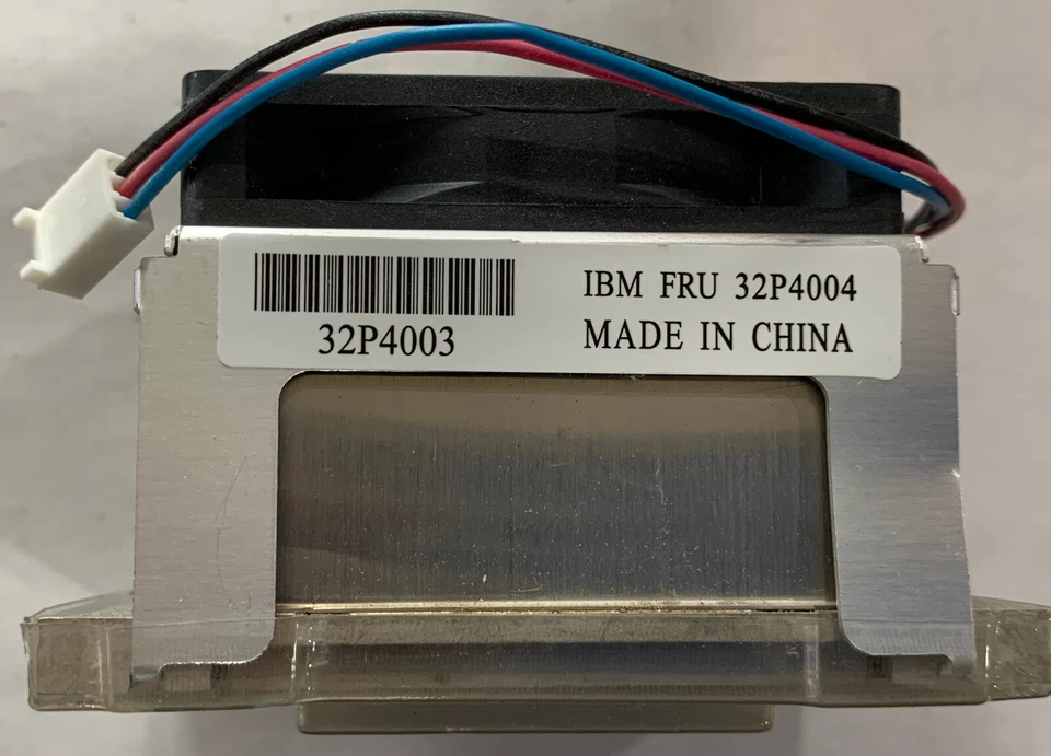 IBM Lenovo Netvista Heat Sink Fan Assembly 32P4003  - Image 2 of 4