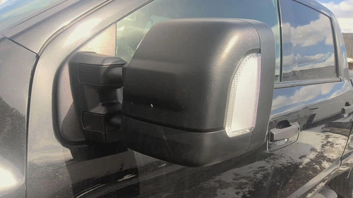 19 NISSAN TITAN XD Door Mirror PowerDrivertextured Black