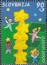 Slovenia 2000 - Europa, Tower of 6 Stars - MNH