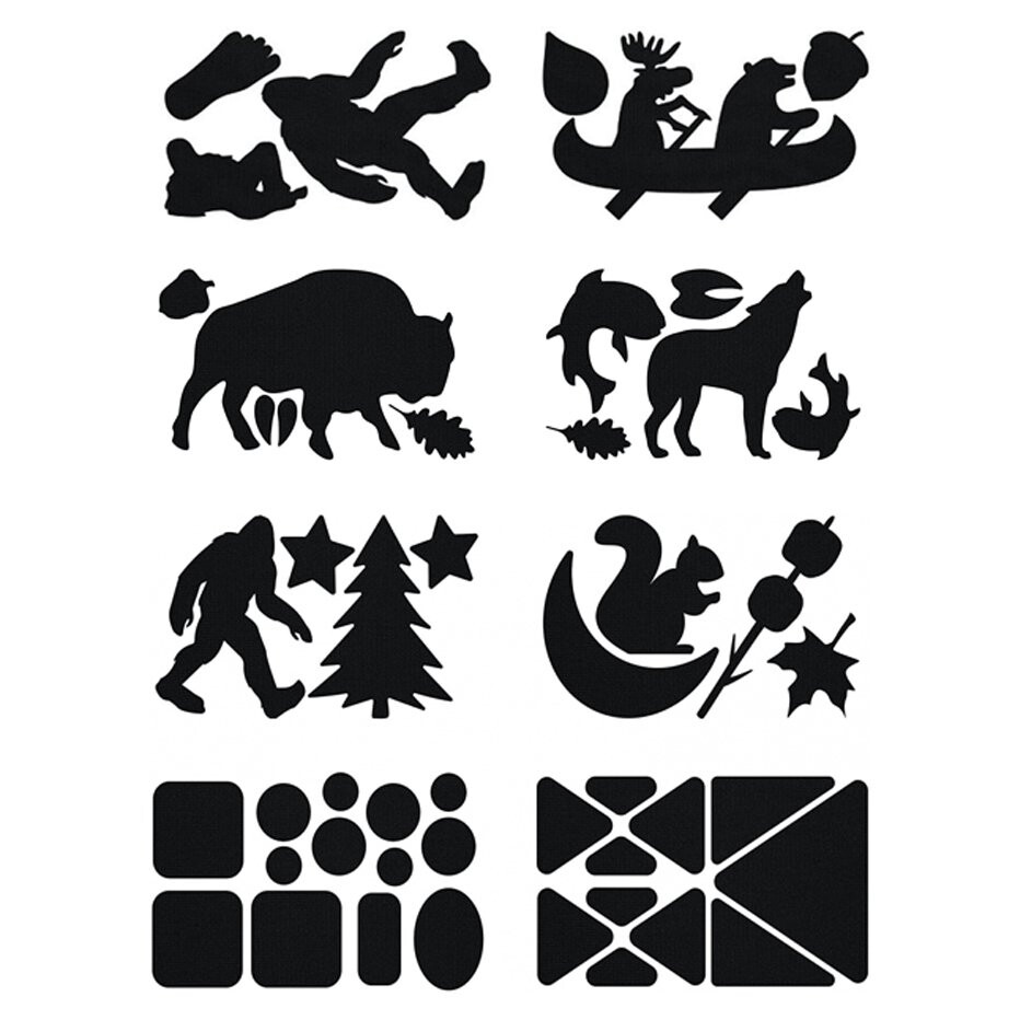 Mcnett Tenacious Tattoos Wildlife, Patch Di Riparazione Durevoli Per Abbigliamento E Attrezzature Unisex Adulto Nero Taglia Unica 881916895