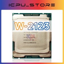 Intel Xeon W-2123 SR3LJ 3.6GHz 4Cores 120W LGA2066 C422 CPU Processor