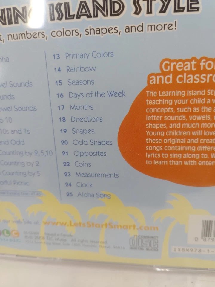 Learning Island Style Alphabet,Numbers,Colors,Shapes & More TLC music Only Here! - Image 4 of 4