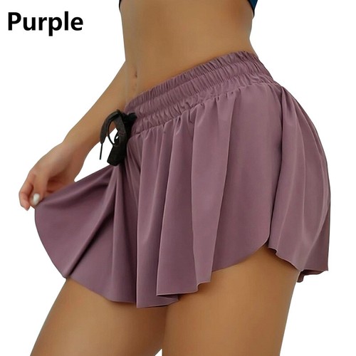Womens Elastic Beach Summer Running Casual Gym Hot Shorts Waist Pants Loose - Picture 10 of 18