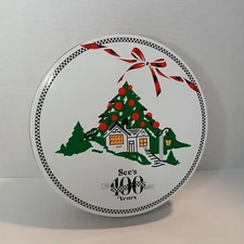See's Candy 100th Anniversary Limited Edition Commemorative For Employees Tin
