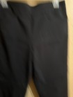 TIME AND TRU MILLENNIUM CAPRI PANTS SZ SMALL (4-6) BLACK STRETCH PULL ON — photo 2