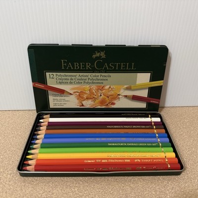 Faber-Castell 12 Polychromos Artists' Colour Pencils