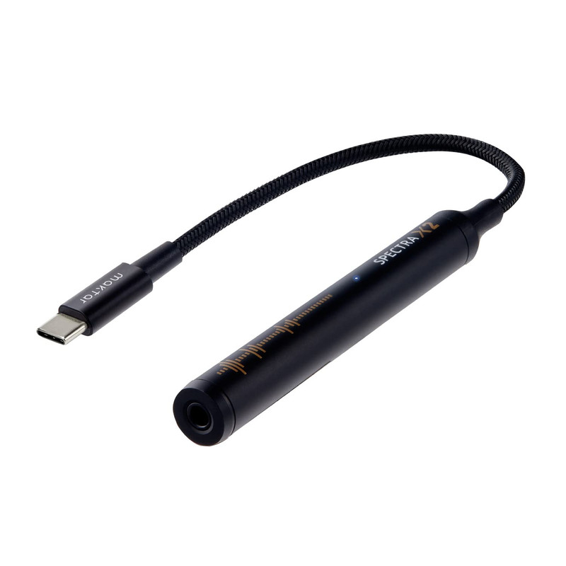 Maktar Spectra X2 Usb-C Portable Dac Headphone Amp Hi-Res 32Bit/384Khz Dsd256