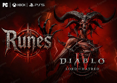  Diablo 4 SEASON 13 Lord Of Hatred Season of Reckoning  ALL RUNES  PACKS 