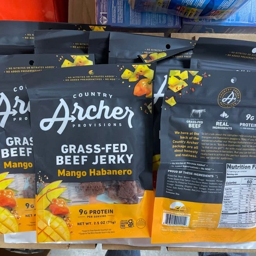 12 Archer Grass-Fed Beef Jerky