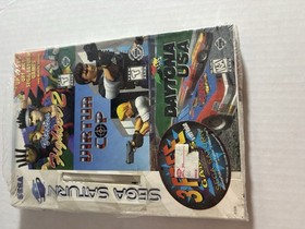 Never Used Sega Saturn 3 Free Games Pack Virtua Fighter 2  Virtua Cop Daytona