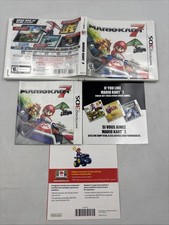 Nintendo Mario Kart 7 Case/manual/inserts for Nintendo 3DS NO GAME 