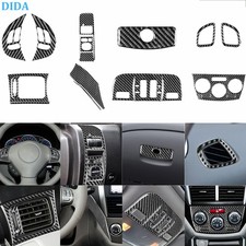 For Subaru Impreza Wrx Sti 2008-14 Real Carbon Fiber Dashboard Full Cover Kit For Subaru Impreza Wrx Sti 2008-14 Real Carbon Fiber Dashboard Full Cover Kit