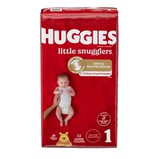 Huggies Little Snugglers Baby Diapers, 32ct Size 1 Disney Baby Limited Edition