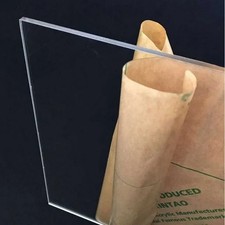 Clear Perspex Acrylic Sheet Panel Cut To Size 3mm, 5mm , Fast Delivery