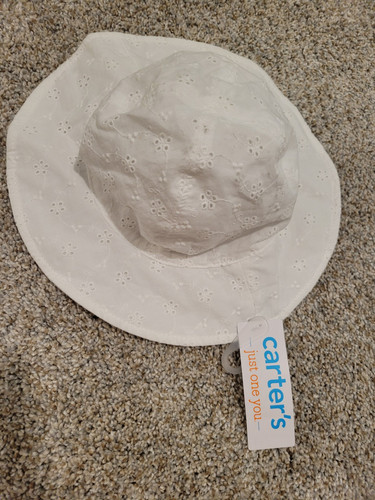 carters baby hat girl NWT