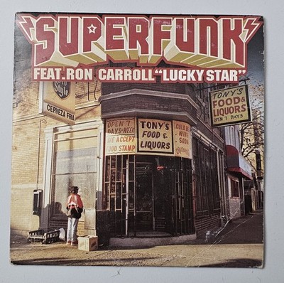 CD Single SUPERFUNK Feat. RON CARROLL Lucky Star France Fiat Lux 2000 Elec House
