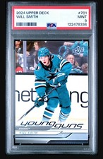 2024-25 Upper Deck Extended Series Will Smith YoungGuns RC #701 PSA 9