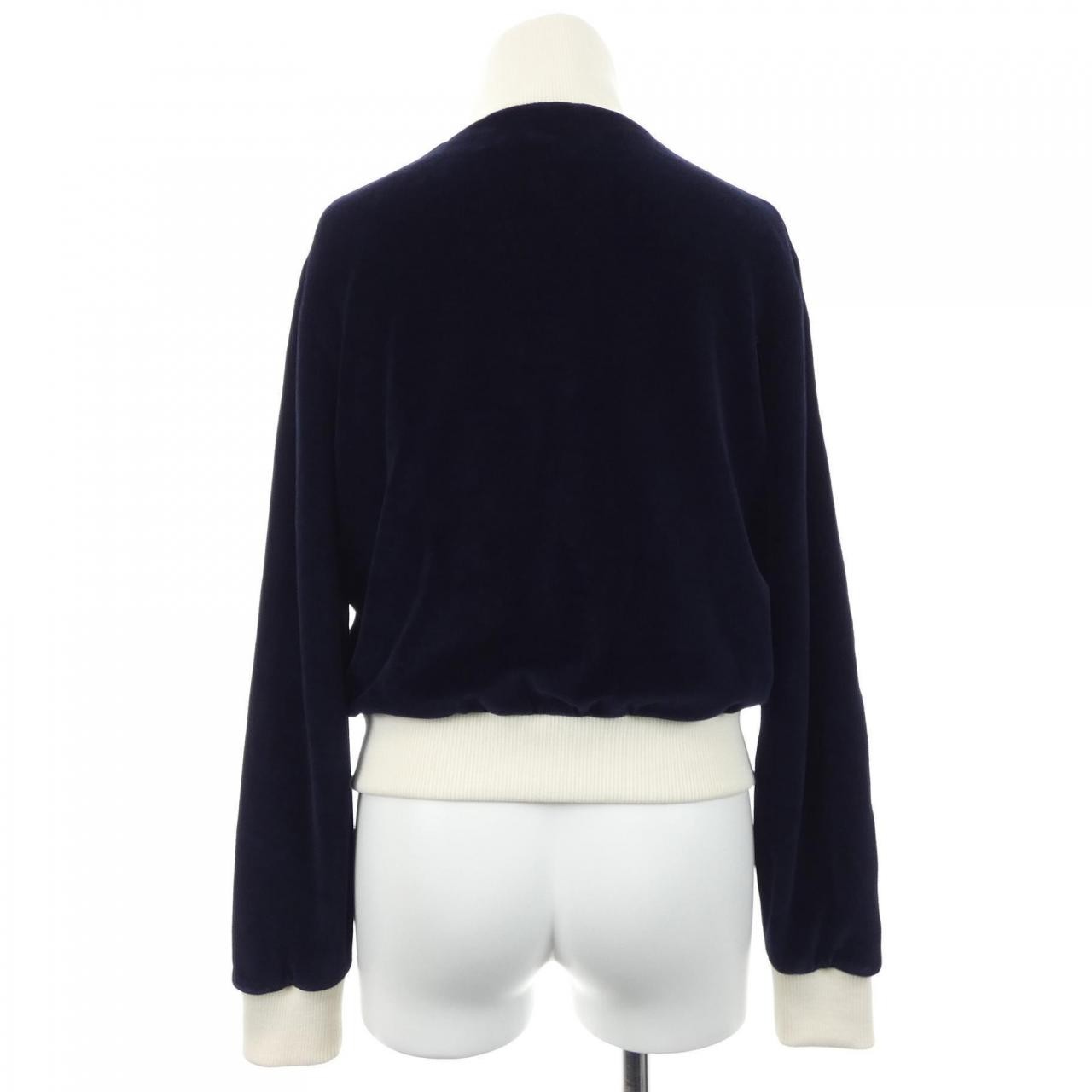 Authentic CELINE Track suit jacket 2Y16E748Q Blou… - image 2