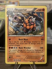 Carta Pokemon TCG Rhyperior 62/146 Holo rara HP160 moderatamente giocata inglese