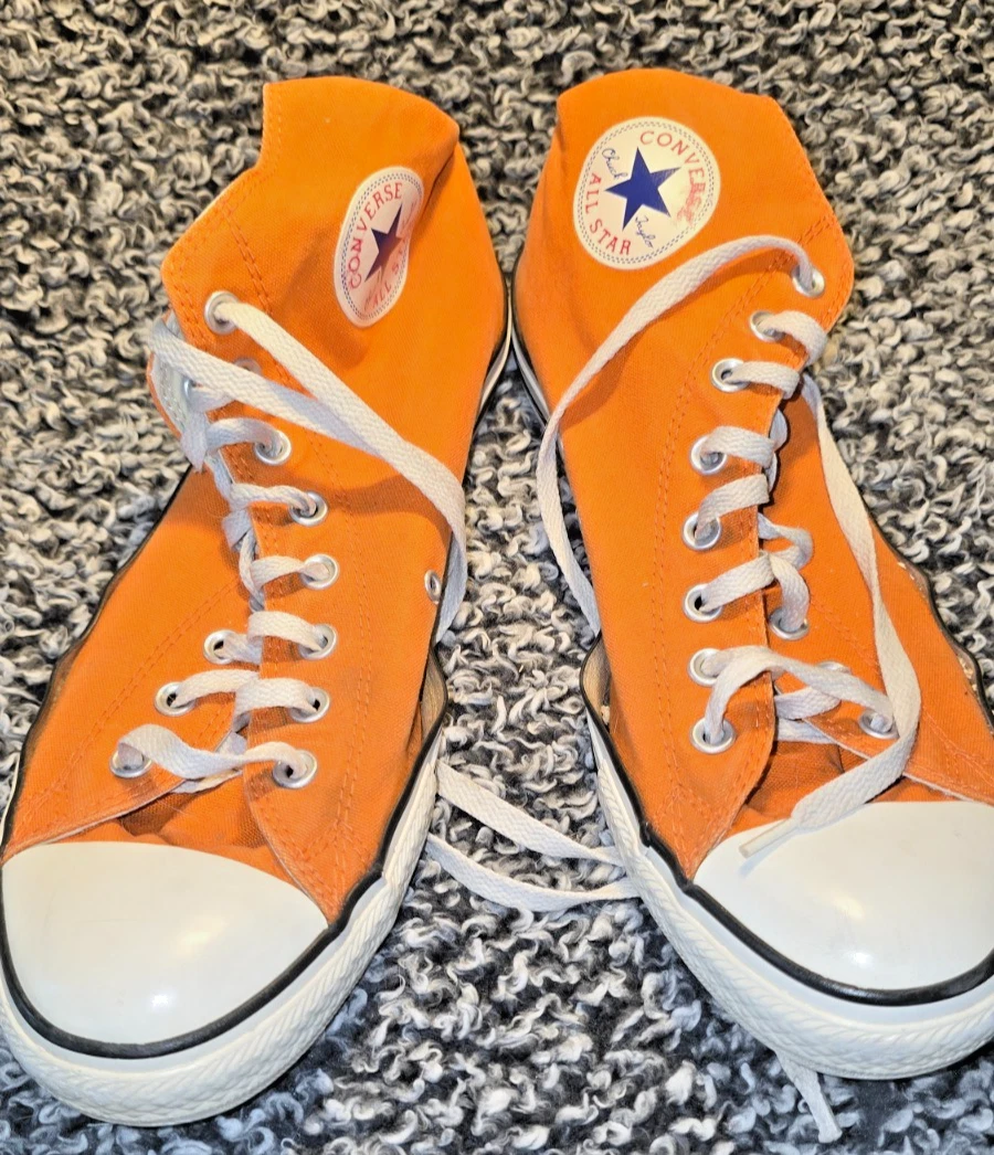 converse chuck taylor orange products for sale | eBay