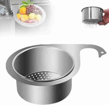 Stainless Steel Swan Sink Strainer Basket,Kitchen Sink Drain Filter,Sink Drain S