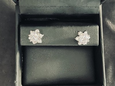 Sterling Silver Star Studs -925