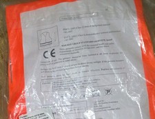  Hi Viz Trousers size 36/92 Keep Safe Cargo Style Orange. Brand New