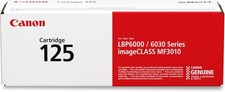 Canon 125 Black Toner Genuine 3484B001 imageCLASS MF3010 LBP6000 LBP6030w NEW