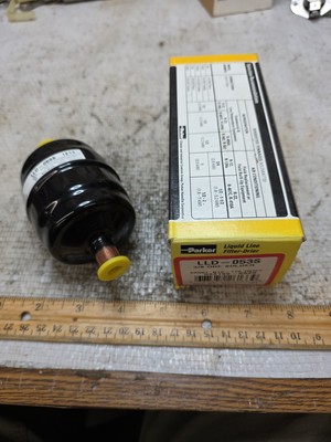 Parker 3/8'' Inch ODF 5 Cu In Solder LLD 053S Liquid Line Filter-Drier NIB