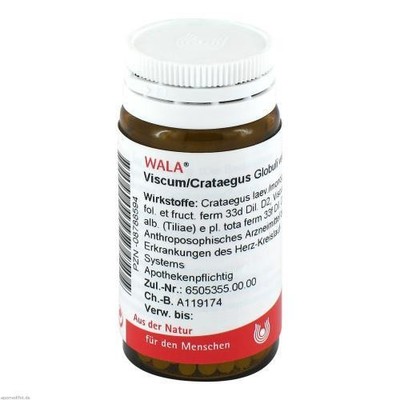 3x VISCUM CRATAEGUS Globuli 20 G PZN 8788594