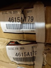 DISCHI FRENO ANTERIORI X2 4615A179 ORIGINALI NUOVI MITSUBISHI OUTLANDER 4WD DIESEL 2007-