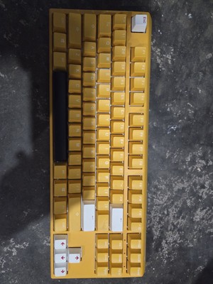 Ducky One Mechanical Keyboard Cherry MX Switches, Yellow