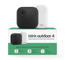 Blink Outdoor 4 4th Gen Wire-free Smart Security Camera-Black B0B1N5HW22 A8