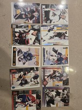 1990's Hockey Card Lot Nikolai Khabibulin Damian Rhodes Jose Theodore